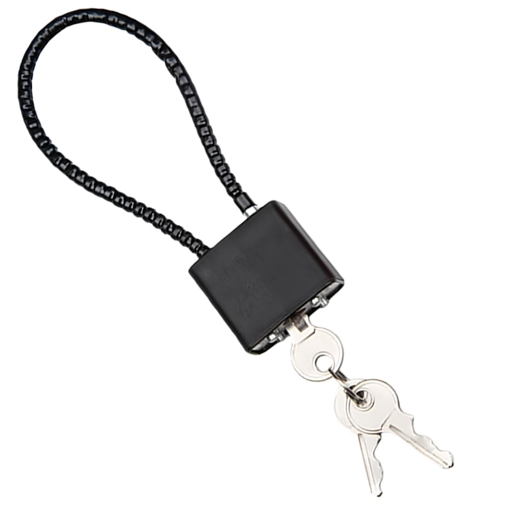 Amazon.co.jp: ZBYMOTW 南京錠 ワイヤー ワイヤーロック 鍵式ロック